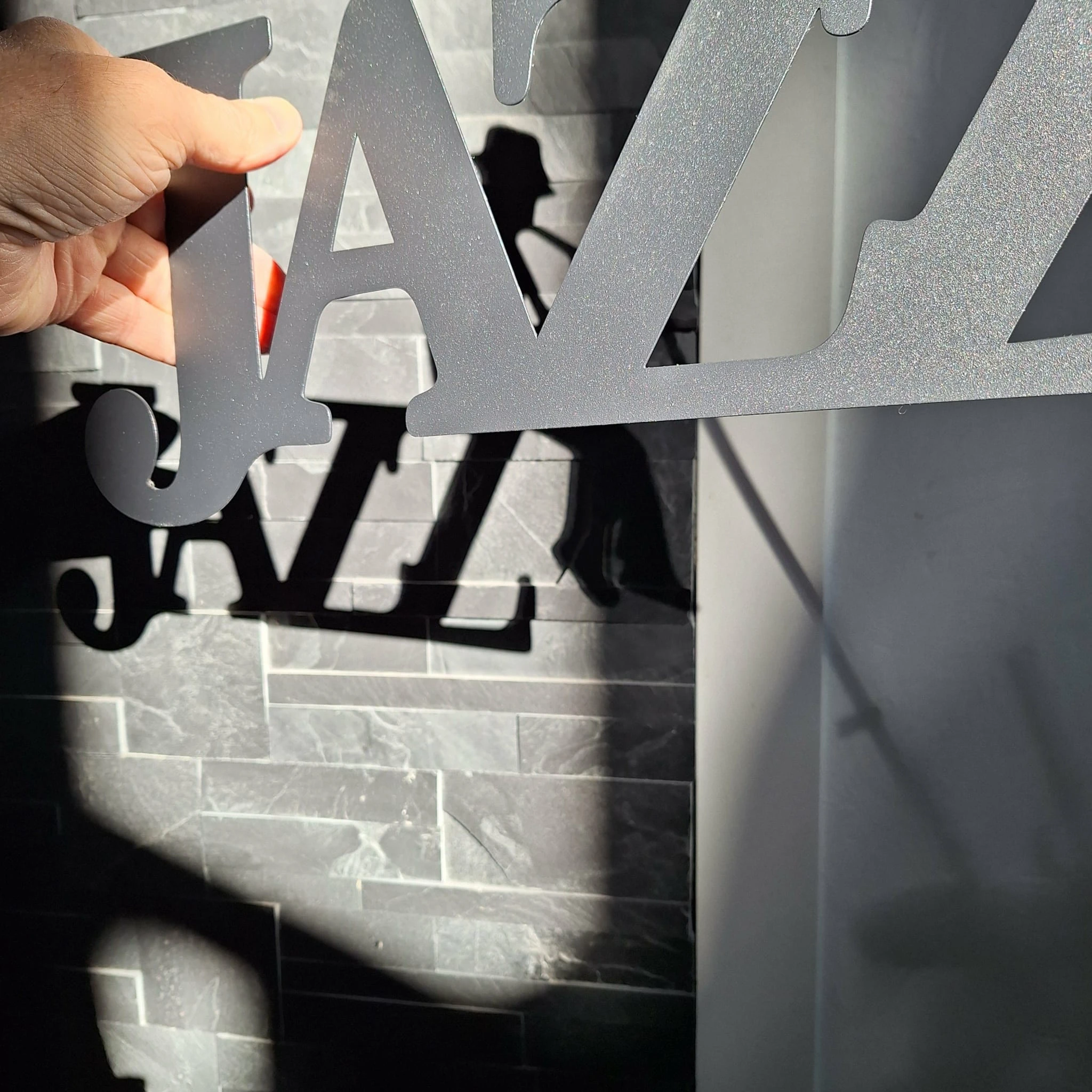 Jazz muurdecoratie 50 CM! Van metaal – photo 10